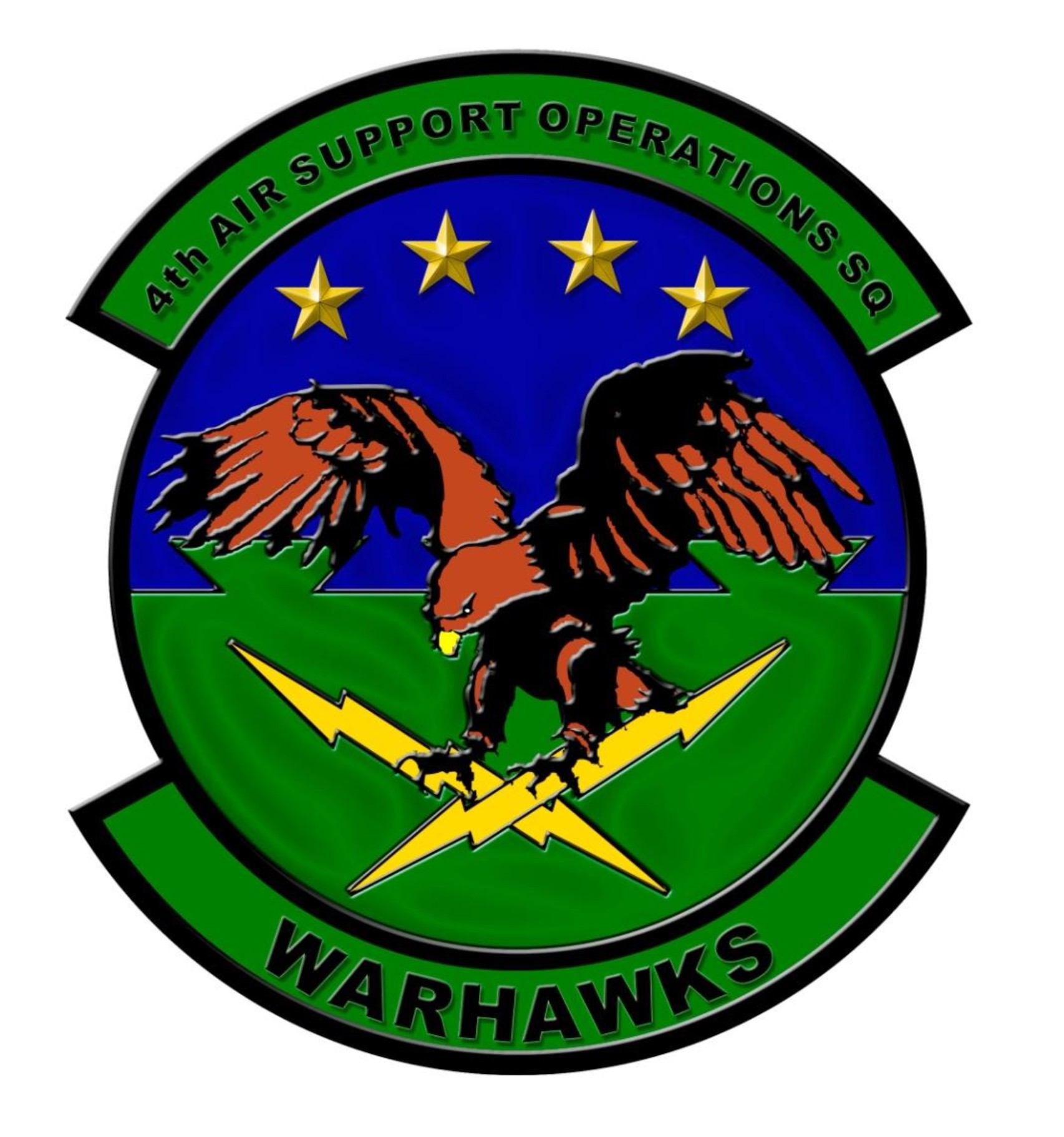 4th Air Support Operations Squadron Patch